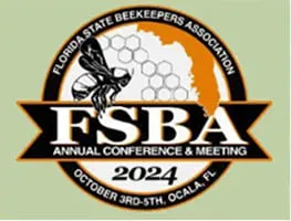 Florida State Beekeepers Association FSBA 2024 Annual Conference logo
